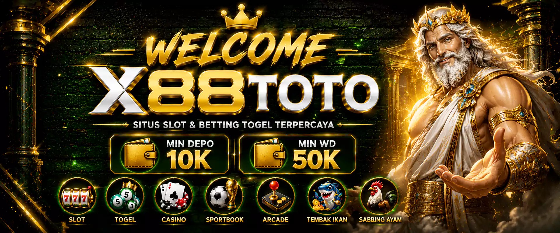 welcome banner